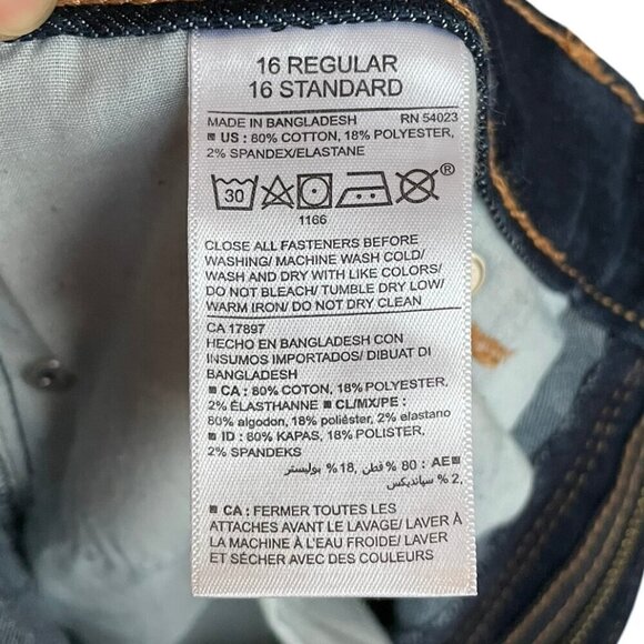 OLD NAVY Skinny Jeans Comfort Stretch Dark Wash Blue Women's Size 10 - Picture 10 of 16